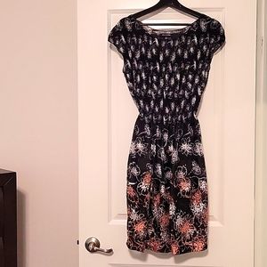 Black Floral Dress